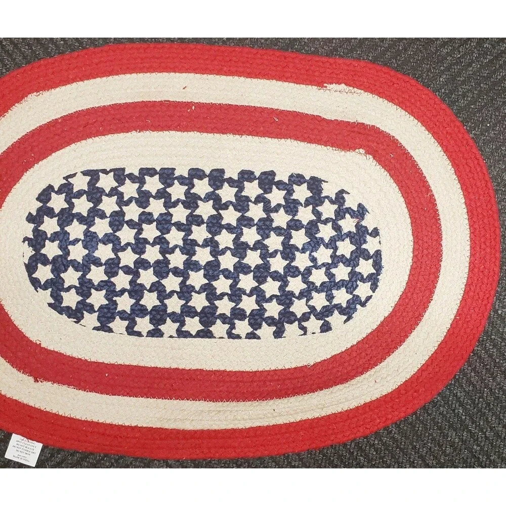 Oval Braided Kitchen Accent Rug (20